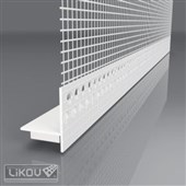 LIKOV LX-SPP lišta parapetní napojovací s nepřiznanou (podomítkovou) okapnicí délka 2m